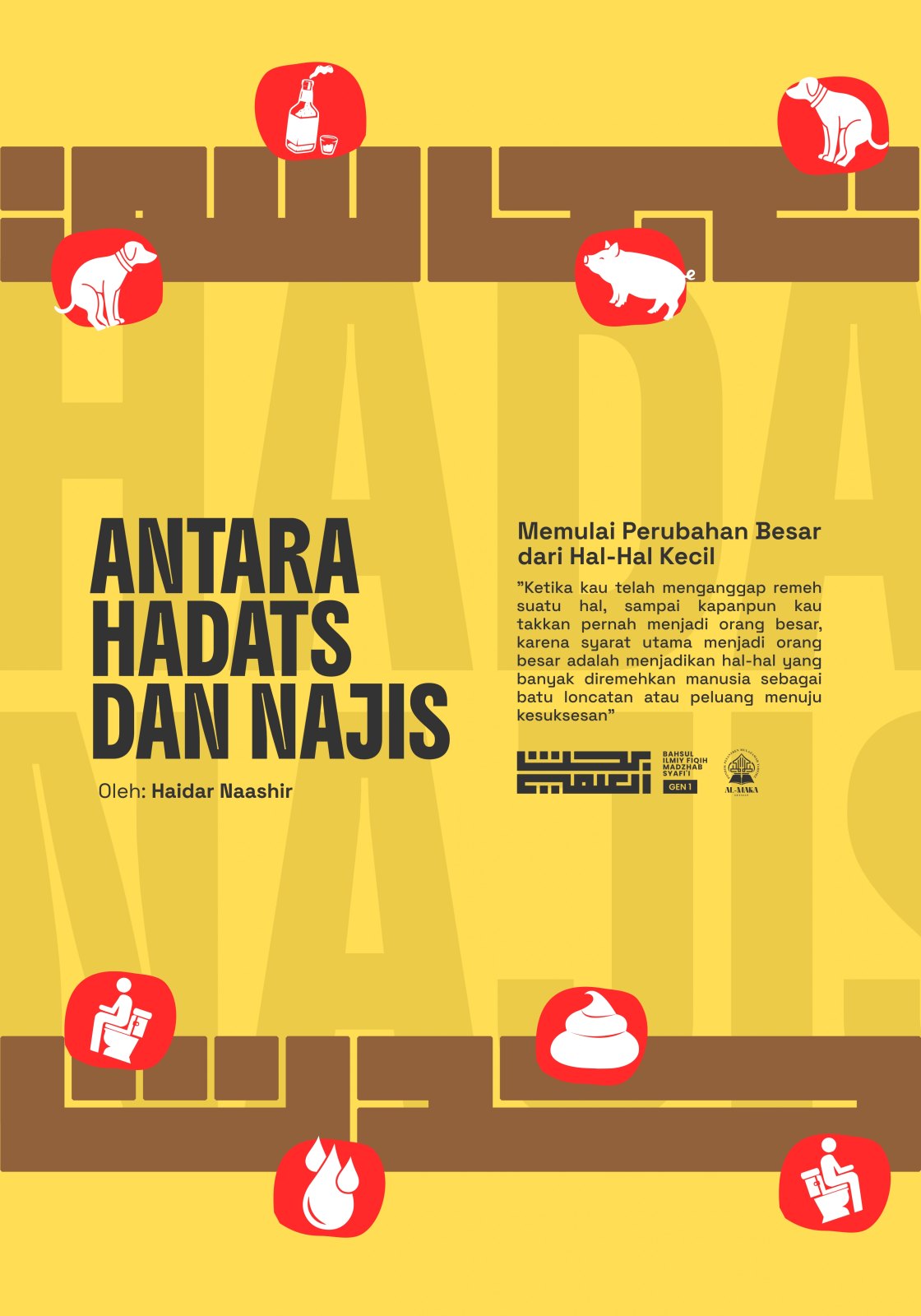 Sampul e-book: Antara Hadats dan Najis