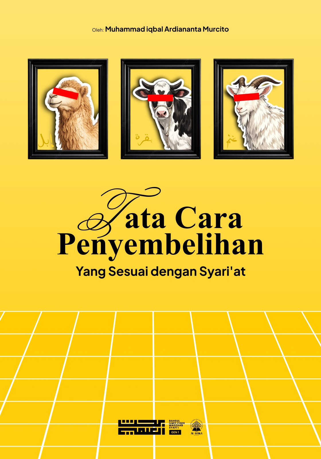 Sampul e-book: Tata Cara Penyembelihan yang Sesuai dengan Syari'at