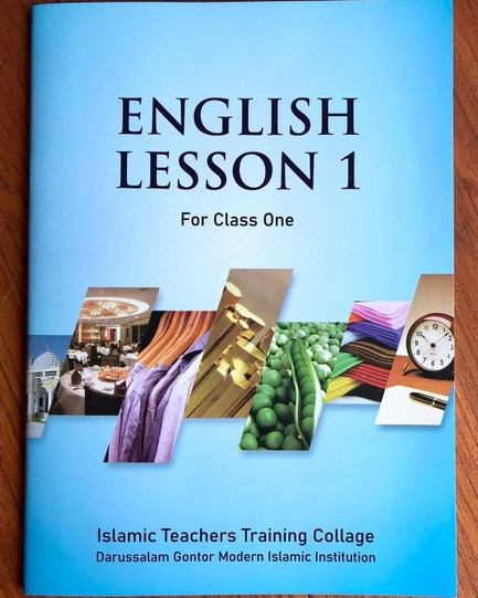Sampul buku English Lesson 1