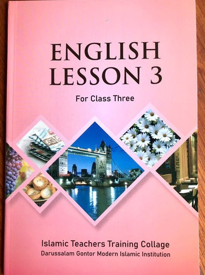 Sampul buku English Lesson 3